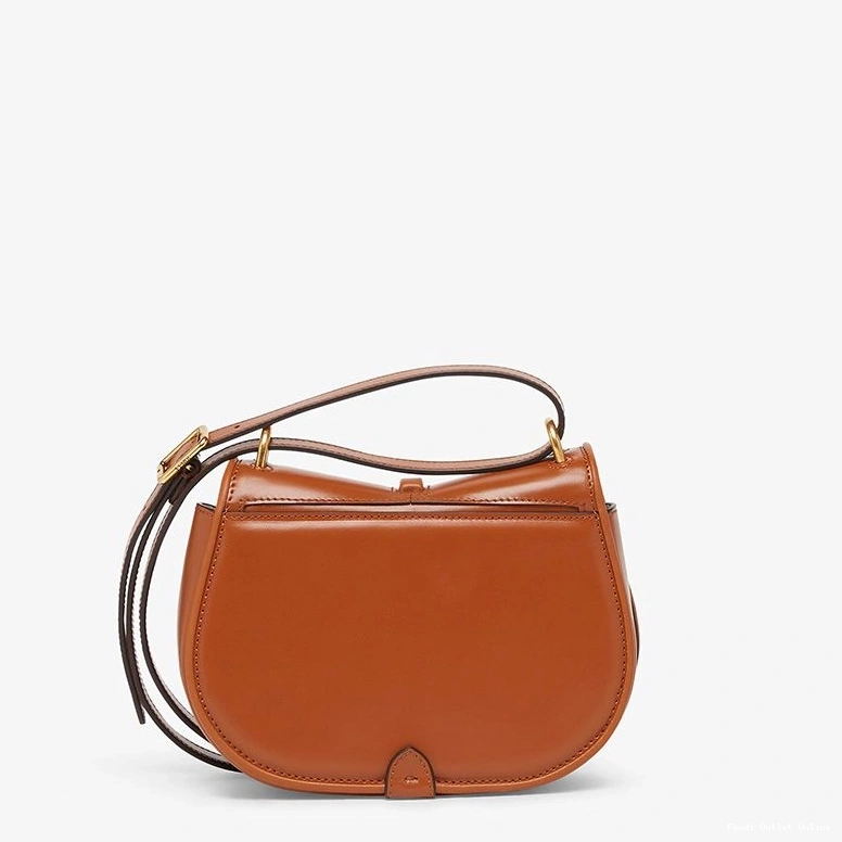 Affordable Bag C'mon Calf Leather Fendi Mini Brown In 0817